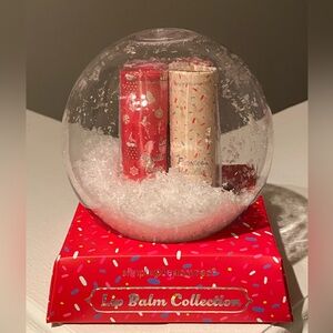 Lip Balm Collection In snow Globe Gift ready for Christmas